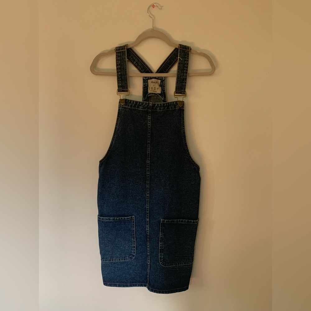 Denim Overalls Dress